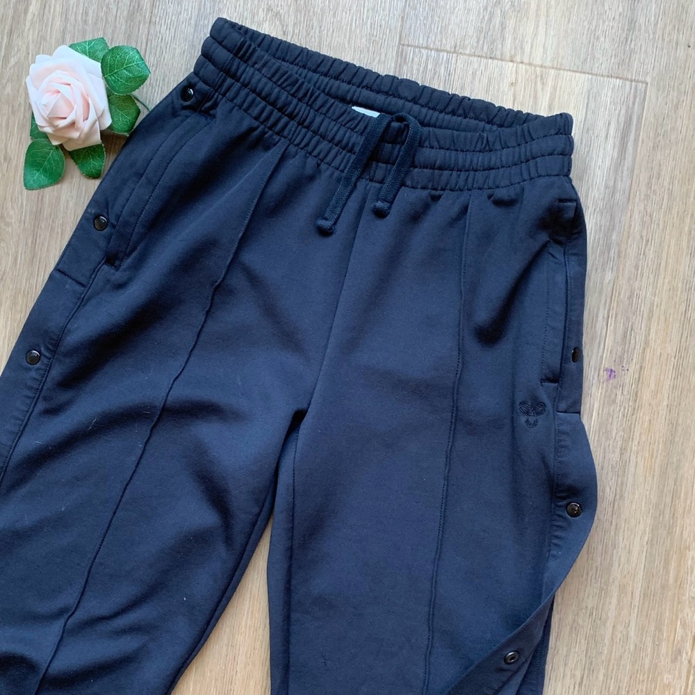 TNA Black Tear-Away Track Pants